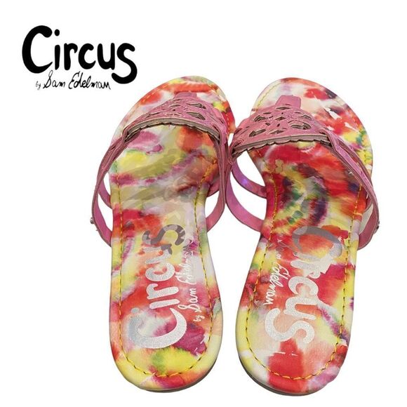 NEW in Box Circus Sam Edelman Clara Flamingo Pink Slide Sandals 6 - Picture 5 of 6